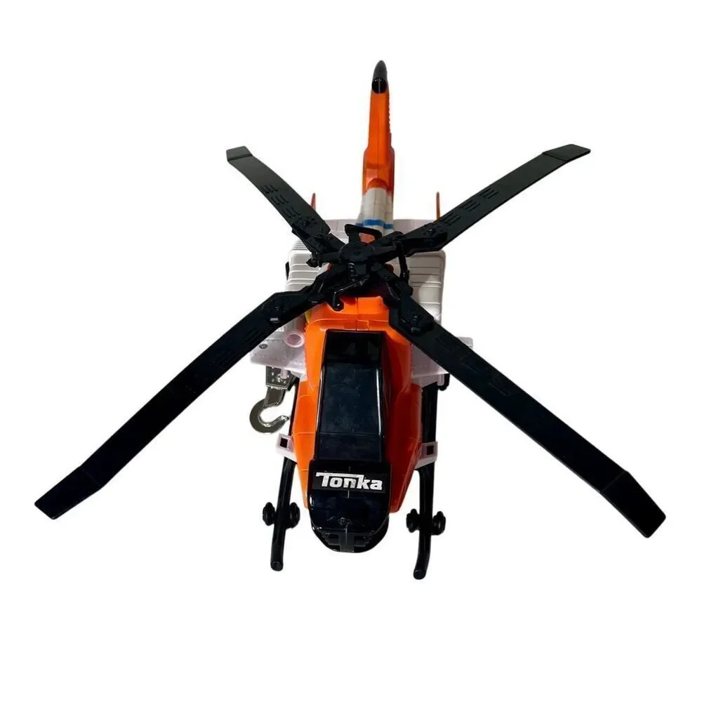 2014 Hasbro Tonka Coast Guard Search & Rescue Helicopter Sound & Lights Works